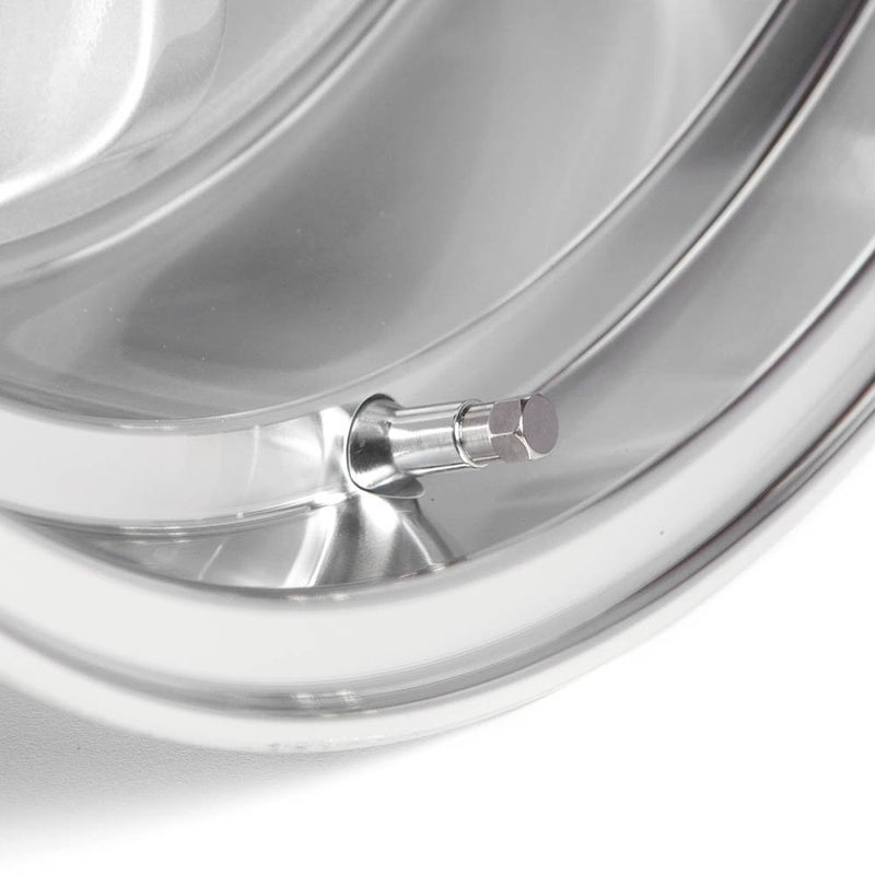 Circuit Performance Chrome Rubber Valve Stems TR413 30mm (Set of 4) - Image 4